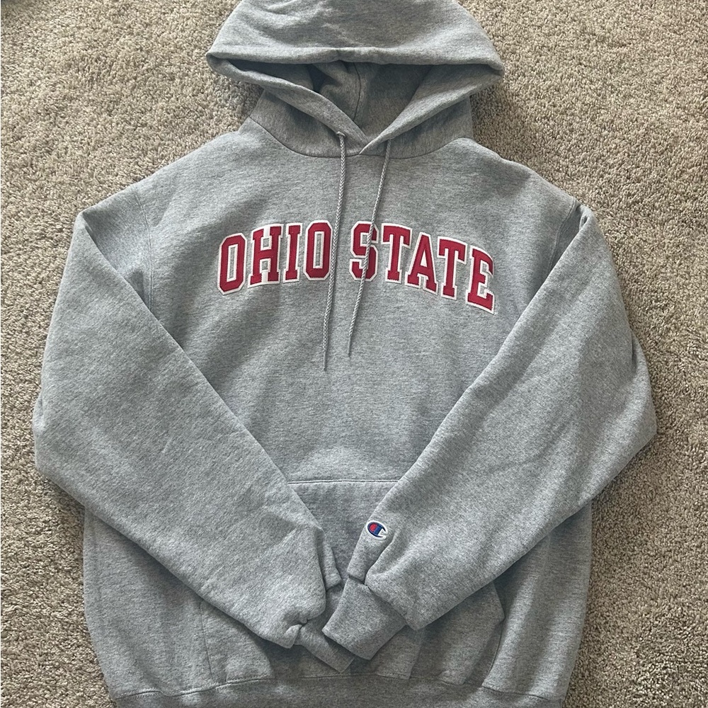 Champion Ohio State Gray Hoodie- Brand New w/out Tags